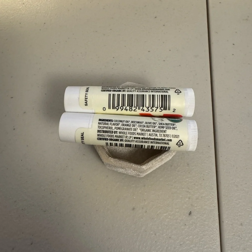 365 Organic Pomegranate Orange Lip Balm
